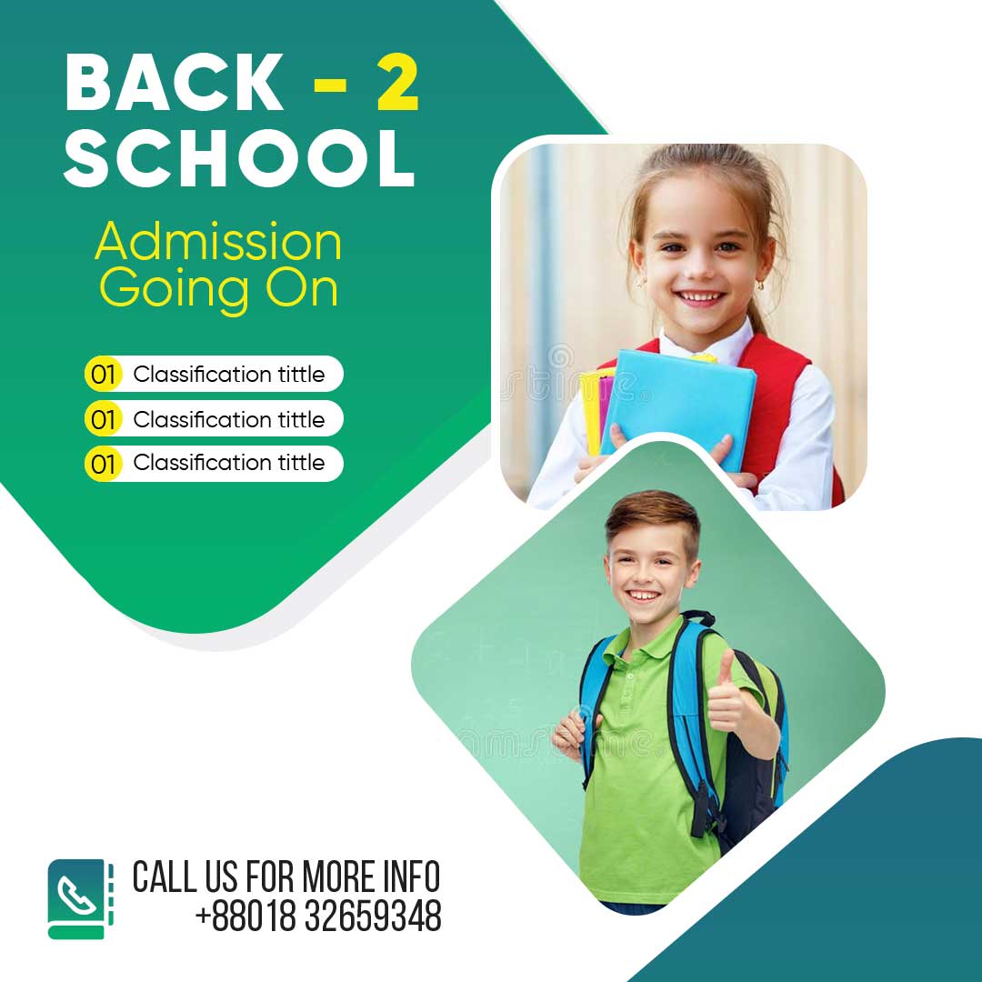 Back to School Template design